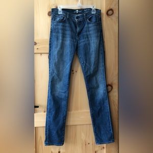 7 For All Mankind Roxanne jeans, size 29, inseam 32